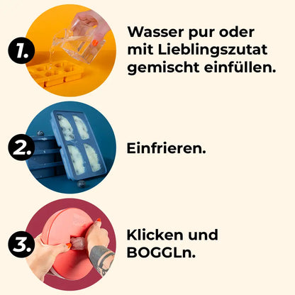 Einsteiger-Set BOGGL® S für kleine Hunde: Schleckspielzeug + Form