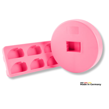 Einsteiger-Set BOGGL® S für kleine Hunde: Schleckspielzeug + Form